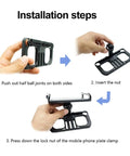 Installation steps for Tablet Holder Clip For DJI Remote Controllers RC N1 N2 N3 N1C Compatible With Mini 5 Pro Mini 4 Pro Neo 2