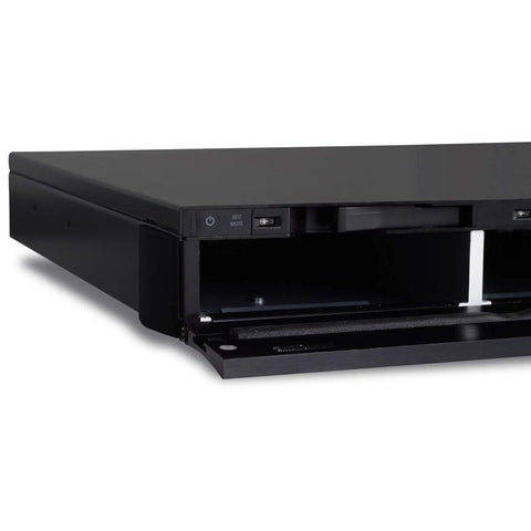 Close-up of the Top Tier 4 Bay 1U Rackmount Raid Storage System With Usb 3.0 And Esata Port showing hot swap drive bay.