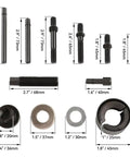 Heavy Duty Automotive Pulley Puller And Installer Kit Made From Durable Carbon Steel for power steering and alternator pulleys.