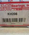 Box of KH206 eccentric collar bearing insert from AMI Bearings, Inc. featuring the Single KH206-30 Narrow Inner-Ring Eccentric Collar.
