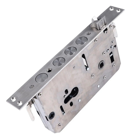 Skip The Keys With This Smart Fingerprint Door Lock Cylinder Crafted From Heavy Duty 304 Stainless Steel Mortise Deadbolt close-up view