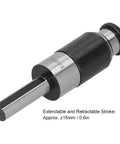 Overload Protected Collet Chuck Tapping Tool With Straight Shank And Telescopic Buffer For CNC Lathe, Two Way Floating Action