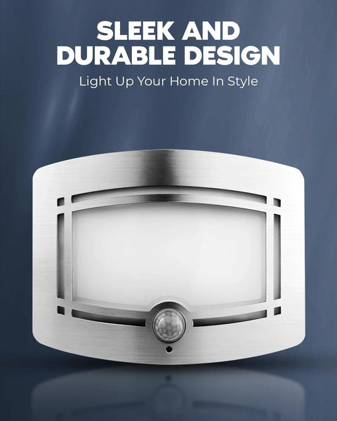 Motion Sensor Wireless Lights Two Pack Hands Free Wave Activated Touchless Dimming Wall Lights And Closet And Stair Lights