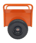 Heavy-Duty Slab Dolly Cart With 1000Lb Capacity And 10-Inch All-Terrain Tires Non-Slip Industrial Transport Dolly Built From Steel And Rubber For Durable Performance On Construction Sites Easy Moving Heavy Loads, front view