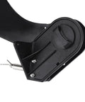 Close-up of Rugged Black Plastic Watercraft Rudder For Canoe And Kayak Angling Boats lightweight direction control kit