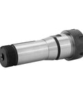 Precision Machined 5C Spring Collet Chuck Holder For Lathe And Milling With DN65 Carbon Steel Straight Tightening Nut angled view.