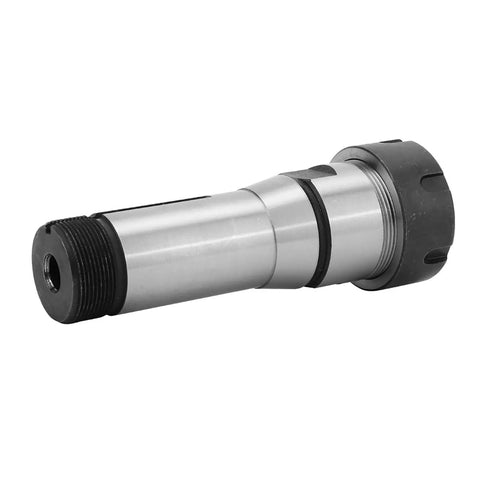 Precision Machined 5C Spring Collet Chuck Holder For Lathe And Milling With DN65 Carbon Steel Straight Tightening Nut angled view.