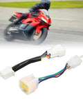 Badass Heavy Duty Ip67 Waterproof Connector Set For Electric Motorcycle Hall Sensor Controller Wire Extension on black background.
