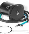 12V Outboard Tilt Trim Motor For All Models 135HP To 225HP Replacement Beefy 828708 with sealing ring and cable ties shown