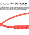 Hella Grippy Nylon Snow Chains For Passenger Car Tires, serrated non-slip design for improved traction on icy roads.