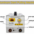Front view of Aluminum Dent Pulling And Welding Machine Car Stud Welder Auto Spot Dent Repair Tool Kit with controls visible