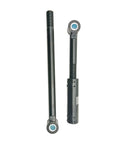 2 To 6 Inch Lift Front Suspension Track Bar Rod Adjustable Panhard Bar For Ford Excursion 2000 To 2005 And Ford F 250 Super Duty 1999 2004 And Ford F 350 Super Duty 1999 2004 2WD 4WD black steel adjustable rod with bushings