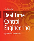 Book cover of Real Time Control Engineering featuring gears, focusing on automation systems for modern tech pros.