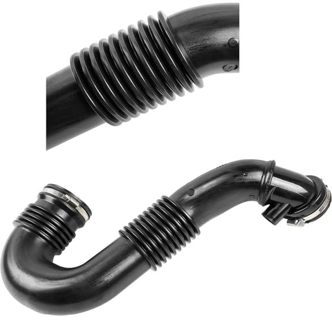 Quality Air Inlet Hose Assembly Replacement For Repair Shops DIY Car Owners Ribbed Curved Body Side Port Engine Bay Service Upgrades Easy Install Single Hose Package Built Tough Rock Solid Save Labor Fix It Yourself Today black ABS metal hose