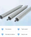 4 Stainless Steel Roller Wheels Set Heavy Duty Non Driven Load Rollers For Commercial Conveyors DIY Projects Weather Resistant And Ultra Durable For Lawn Mowers Equipment Applications And Custom Builds