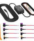 Hard Wire Kit For Dash Cams N5 N5 Pro N6 N7 C3 Pro C4 Pro Q7 N9 12V To 24V Input 5V 3A Output Plug And Play 4m power adapter