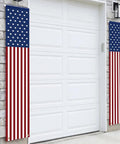 Pair Of Must Have Patriotic Porch Banners For 4th Of July And All American Holidays Outdoor Indoor Red White And Blue American Flag Decor