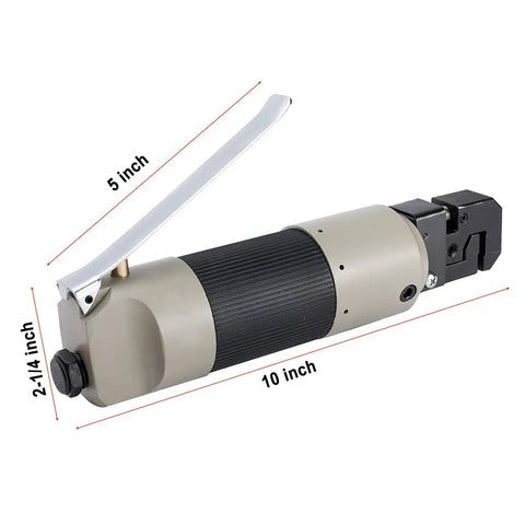 Side view of 2 In 1 Hole Punch And Flange Tool For Auto Body Repair And Sheet Metal Flanging Patch Panel Installation, showing size dimensions.