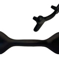 4 Inch Dog Bone Style Cast Iron Barn Door Gate Drawer And Cabinet Pull In Black Finish For Rustic Farmhouse Decor Easy To Install Hardware Includes Mounting Screws