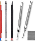 6 In 1 Watch Hands Repair Kit With 3 Hand Pressers And 2 Removers, Precision Pusher Set For Minute And Second Hands