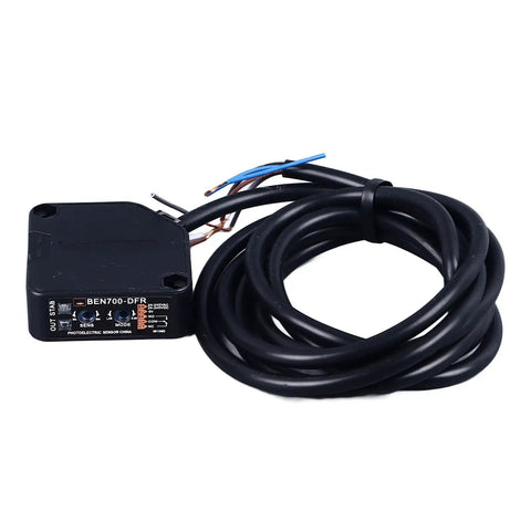 Indoor Wall Mounted Retroreflective Photoelectric Sensor With 1.8m Cable And Reflector Panel For Automation Equipment And Industrial Use