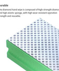 Close-up of 4 Piece Diamond Hand Polishing Pads Set With 60 Grit 100 Grit 200 Grit And 400 Grit showing high-strength diamond surface.