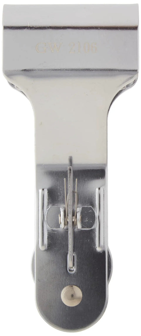 All Purpose Scraper And Sticker Remover For Glass And Surfaces, Black, Heavy Duty Tool, showing metal blade and ergonomic design