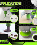FACHLICH tile hole saw kit with 12 diamond core drill bits in a green case for porcelain, ceramic, granite, marble.