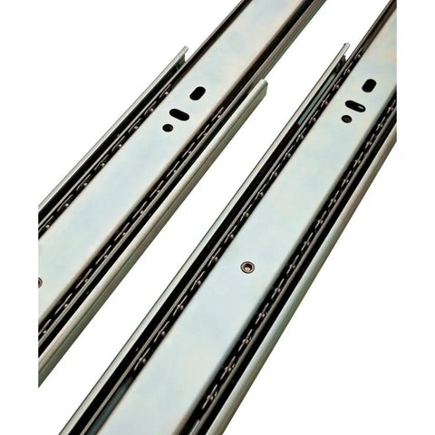 Soft Close Ball Bearing Drawer Slide 14 Inch Full Extension 2 Pack Zinc Plated Steel Cabinet Hardware Holds Up To 50 Pounds