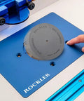 Premium Abs Plastic Router Table Insert Ring Set With Push Button Quick Release For Zero Clearance fits snap lock plates on router table.