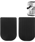Non Slip Heat Resistant Coffee Machine Pad For Bambino Plus Custom Fit Countertop Guard Black 20.2 Cm By 14.3 Cm By 0.35 Cm Scratch Proof Easy Clean Durable Mat That Protects Your Countertop From Heat Scratches And Spills