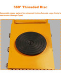 360° Threaded Disc for Heavy Duty Moving Dolly With 1000 Pound Capacity For Industrial Equipment and CNC Lathe