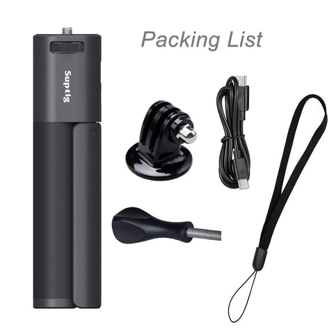 Handheld Battery Mount With 10000mAh Power Bank Charger with mounting accessories and USB cable