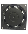 Black 80x80x25mm Axial Flow Cooling Fan For Industrial Cabinets 220V Power 0.10 0.06A Draw High Airflow Ventilation Fan