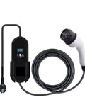 Grab And Go Portable Level 2 EV Charger With Type 1 J1772 Plug, 16A, 5 Meter Cable, IP67 Waterproof, Heavy Duty And Fire Resistant EVSE