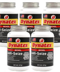 Nickel Anti-Seize Lubricant Paste 8 Oz Can Heavy Duty No Sulfur No Lead No Copper Halogen Free Helps Prevent Seizing And Galling In Extreme Heat Corrosion And Acidic Environments 5 Pack