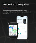 2.8 Inch Color GPS Bike Computer With ClimbPro Multi-Scenario, live segment display and mobile app interface
