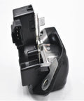 Car Rear Tail Gate Latch for Renault Koleos, close-up view showcasing black plastic and metal components.