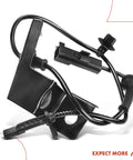 Front Right Abs Wheel Speed Sensor For Ford Fusion And Lincoln Mkk 2013 To 2019 showing wiring harness and connector details.