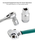 20 Tooth Bottom Bracket Removal Tool Kit With Anti Drop Fixing Rod Compatible With Shimano Octalink ISIS Truvativ Race Face And FSA BB Systems Pro Grade Heavy Duty 304 Stainless Steel Bike BB Tool For Easy Removal And Installation showing wrench compatibility.