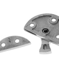 Stainless Steel 316 Round 45mm Boat Door Cabinet Hatch Turn Button Twist Catch Latch Marine Hardware Accessories Two Pack Lockable