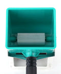 Handheld Adhesive Roller Knock Out Any Woodworking Or Crafting Job Smooth Operator Glue Spreader With Adjustable Flow And Comfortable Non Slip Grip Portable Applicator top view of adhesive roller and green glue cup