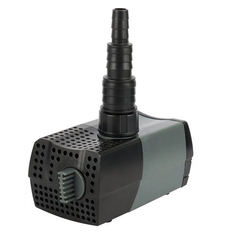 Submersible Water Pump With Fountain Jets For Ponds Fountains Aquariums And Aquaponics Easy Setup Adjustable Flow Control Jet Nozzles Hose Attachments