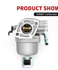 Front view of a Replacement Carburetor for 20HP Yard Tractors and Riding Lawn Mowers Compatible with 699807 for stable power.