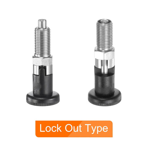 Kickass Stainless Steel Push Fit Ball Nose Spring Plunger M10x1 Thread With Slick 5mm Pin Diameter And Relentless Self Locking Design built for heavy-duty tasks.