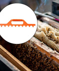 Image of 9 Frame Beehive Spacing Tool Durable Plastic Frame Spacer for Beekeeping Distance Rake Keeps Even Bee Frame Gaps Like A Boss