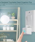 2nd Gen Smart Bluetooth Fingerbot Plus Wireless Light Switch Button Pusher in use on wall switch, Smart Life Tuya App compatible