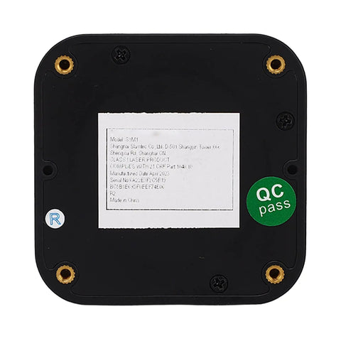 Back view of a Portable Lidar Sensor for Robotics and Smart Toys, 40m Range, Indoor Outdoor Navigation, Built Tough ABS Shell.