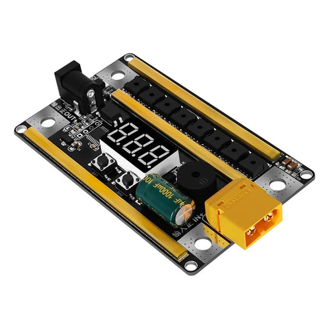 Handheld 12V Spot Welder Control Board Kit With 99 Power Levels And 2400A Peak Output DIY PCB Circuit For 18650