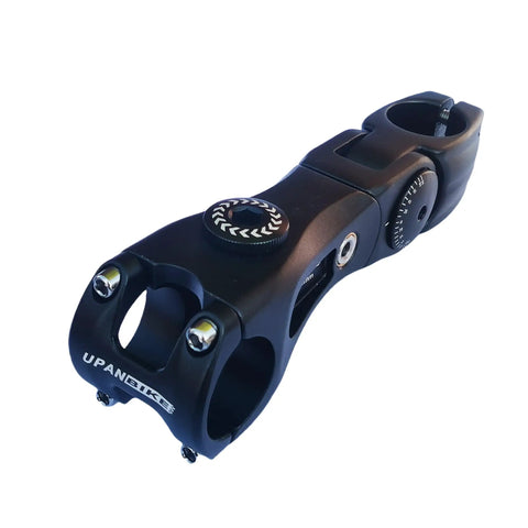 Suspension Bike Stem 100mm Shock Absorbing Handlebar Stem for Road Mountain Gravel Hybrid E Bikes MTB BMX All Terrain